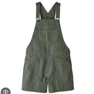 Patagonia Women’s Stand Up Overalls 5” - Kale Green